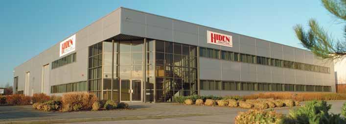 HIDEN MS MASS SPECTROMETERS for Thin Films and Surface Engineering Hiden Analytical have been designing and developing the highest quality quadrupole mass spectrometer based gas analysis systems for