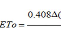 (Etc) (i.e., Etc = ET₀ Kc) (Yoder et al., 005) ).