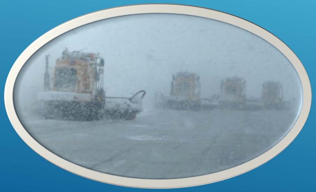 SNOW REMOVAL PROCEDURES Runways: Start operations on the runways as soon as snow is present and continue until the storm has ended Runway sweeper -brooms, (high speed MB brooms, 18-20 broom heads)