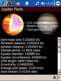 physical ephemerides of Jupiter. the Galilean Moons.