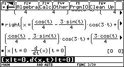 The roots of the characteristic equation D D D are 1 i and the external function is F t 5sin t.