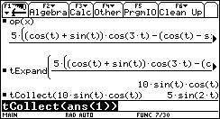 function with a steady-state periodic function of the following type: t x t e c cost c sin t A cos t B sin t.