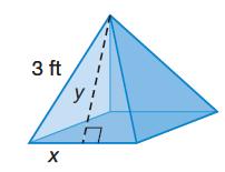 2 Next, find the area of the triangle.