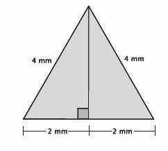Lesson 18 Lesson 18: Applications of the Pythagorean Theorem Use the diagram of the equilateral triangle shown below to answer the following questions. Show the work that leads to your answers. a. What is the perimeter of the triangle?