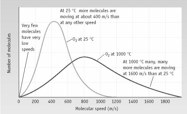 speed INCREASES with increasing T speed DECREASES with increasing M Use R = 8.
