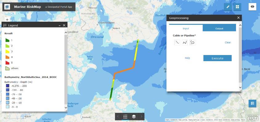 engineering underwriters Content Risk map derived from AIS vessel data;