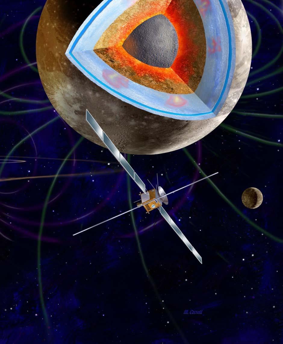 Ganymede JUICE Mission (JUpiter ICy moons Explorer) ESA L-class mission Launch: 2022 Arrival at Jupiter: 2030 Ganymede