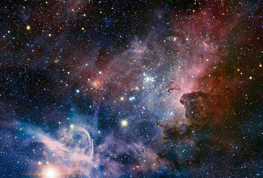 Carina Nebula (also known as the Great Nebula in Carina, the Eta Carinae Nebula, NGC 3372, as well as the Grand Nebula) is a large