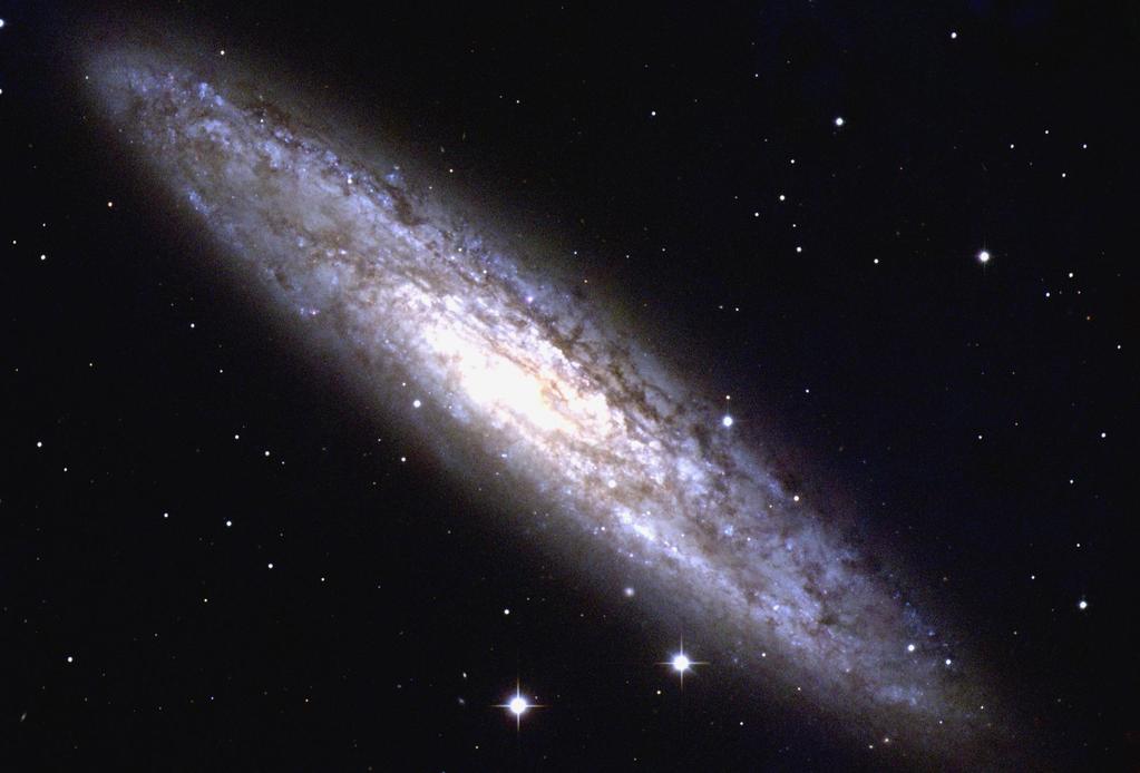 NGC 253, an Sc spiral small bulge