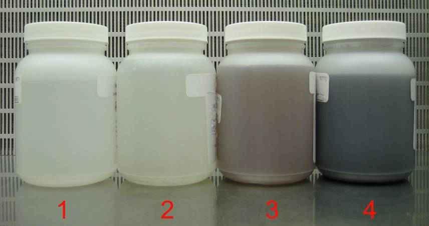 Figure 8: Samples 1 and 2 required light obscuration analysis due to their dilute nature.