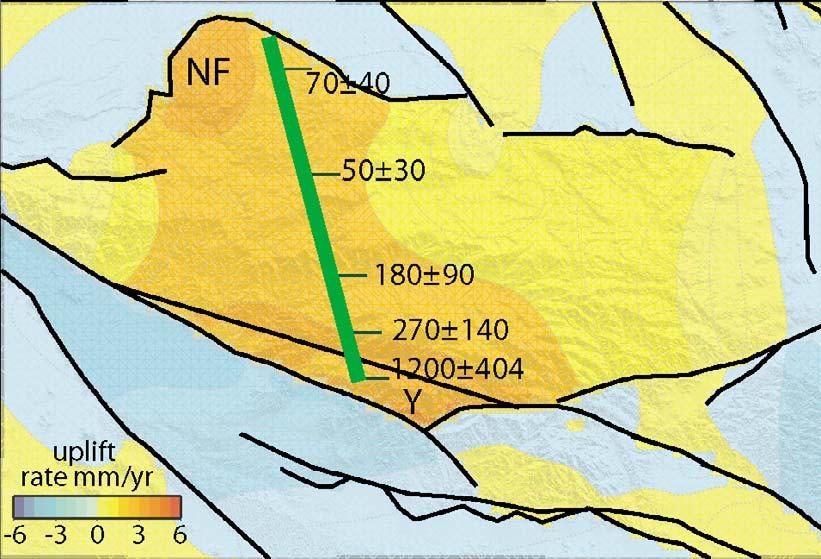 In the present day configuration, the Mill Creek strand of the SAF is abandoned for the San Bernardino, the Garnet Hill and the Banning strands of the SAF (Figure 2).
