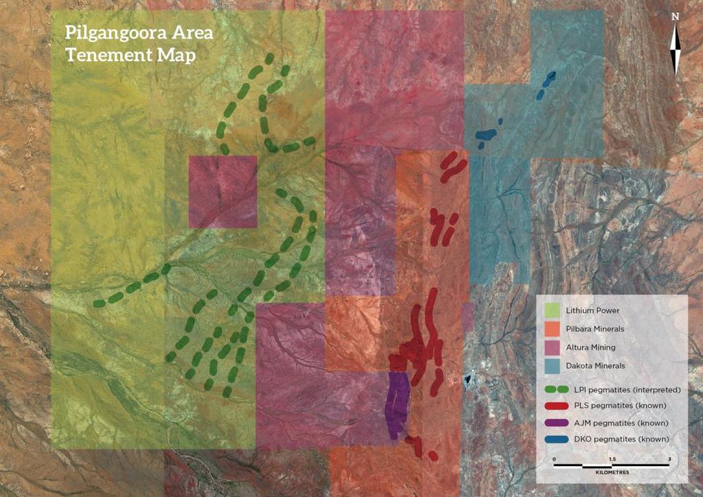 Phase 2 of the exploration program will commence in 1Q 2017 with a reverse circulation (RC) drilling program targeting the interpreted lithium pegmatites identified so far.