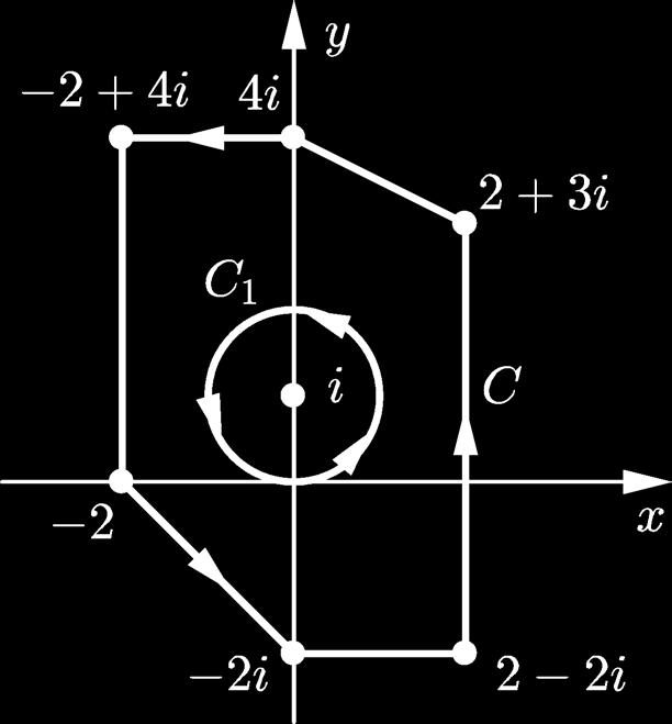 auchy-goursat Theorem Ex. Evaluate shown n the gure. From (9), we choose.