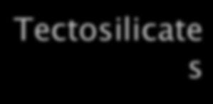 Tectosilicate s