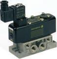 ..0 00 906 / - solenoid air operated - solenoid air return (bistable) + x 890000,, size () ISO 00 907 ISO,.