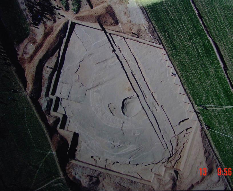 China Taosi Observatory ca 2200-2100 BCE Image Credit: He Nu, UNESCO/IAU 21-m wall forming an arc
