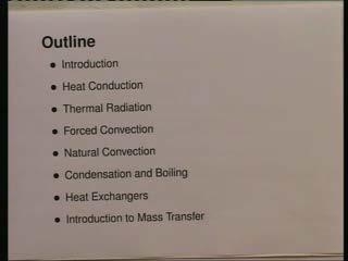 (Refer Slide Time: 02:32) Then, we will move on to the topic of heat conduction in solids, then thermal radiation, then the mode of heat transfer by convection and in this we will talk first of