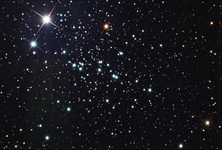 NGC 457 The Owl Cluster NGC 457 is an open star cluster in the constellation Cassiopeia.