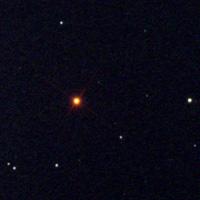 Almach (γ And) Almach (γ Andromedae) appears as a golden and blue double star in small telescopes.
