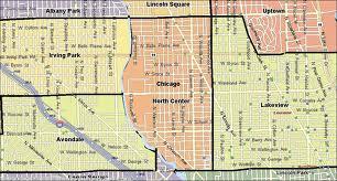 BACKGROUND ON THE COMMUNITY BORDERS The North Center community area on Chicago s north side encompasses