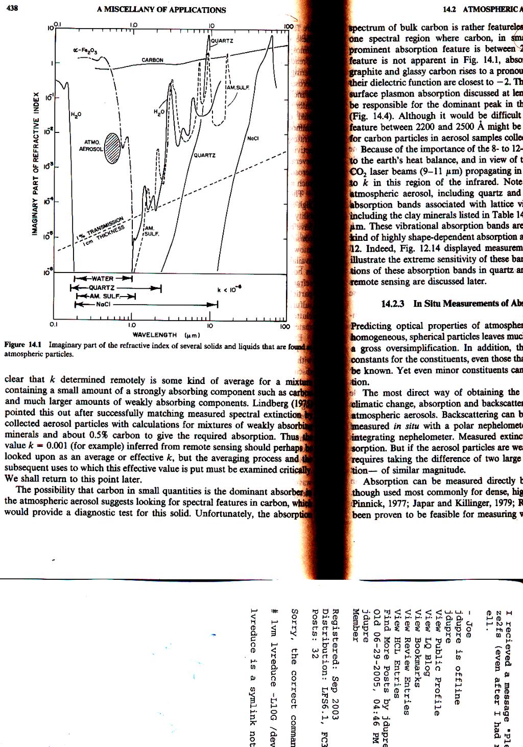 ATMO/OPTI 656b Spring 2010 Scattering of EM waves by spherical particles: Mie Scattering Mie scattering refers to scattering of electromagnetic radiation by spherical particles.