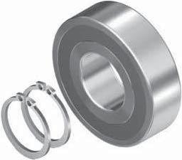 R310EN 3308 (2011-09) Planetary Screw Assemblies PLSA 21 End bearings for screw ends form 412 The bearing unit LAD consists of: 1 bearing 2 retaining rings Form