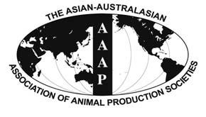 1048 Asian-Aust. J. Anim. Sci. Vol. 24, No. 8 : 1048-1052 August 2011 