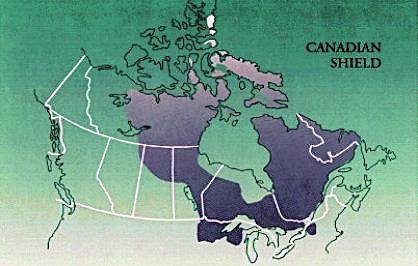 Canadian Shield Continued Has thin acidic soils called podzols.