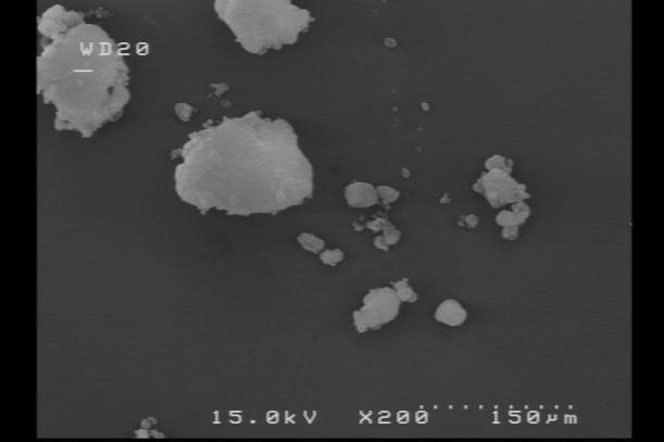 In figure 3, the SEM images of aggregates of pyrogenic nanosilicas are presented.