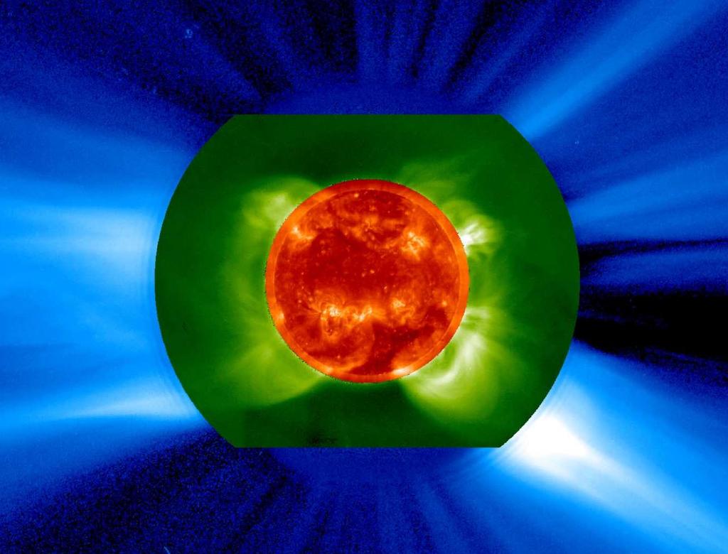 The two states of corona and solar wind LASCO C1/C2,