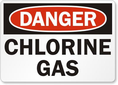 Where chlorine is found and how it is used Chlorine was used during World War I as a choking (pulmonary) agent.