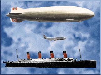German airship: contained hydrogen gas (7,062,000 cubic feet of gas!) It holds the record for the largest aircraft ever flown.