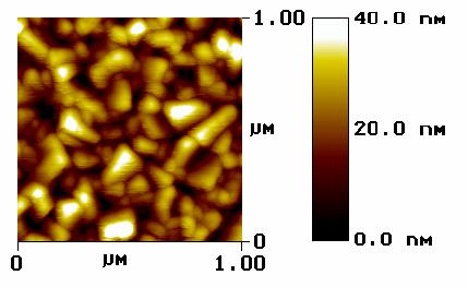 The surface morphology and thickness of the dielectric was determined with a Digital Instrument 3100 atomic force microscope (AFM) and a Dektak surface profilometer respectively.