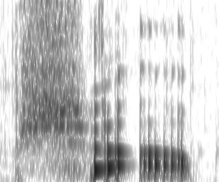 Page 2 of 11 4. The spectrogram of a speech signal is shown below. a. Is this a narrowband spectrogram or a wideband spectrogram? Explain your reasoning. b. This signal is a single word, either shop or posh.