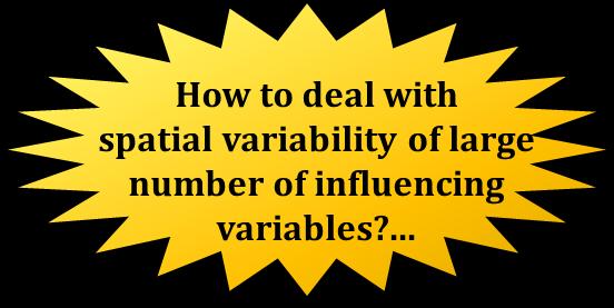 pattern as well as influence of these variables varies from one location to