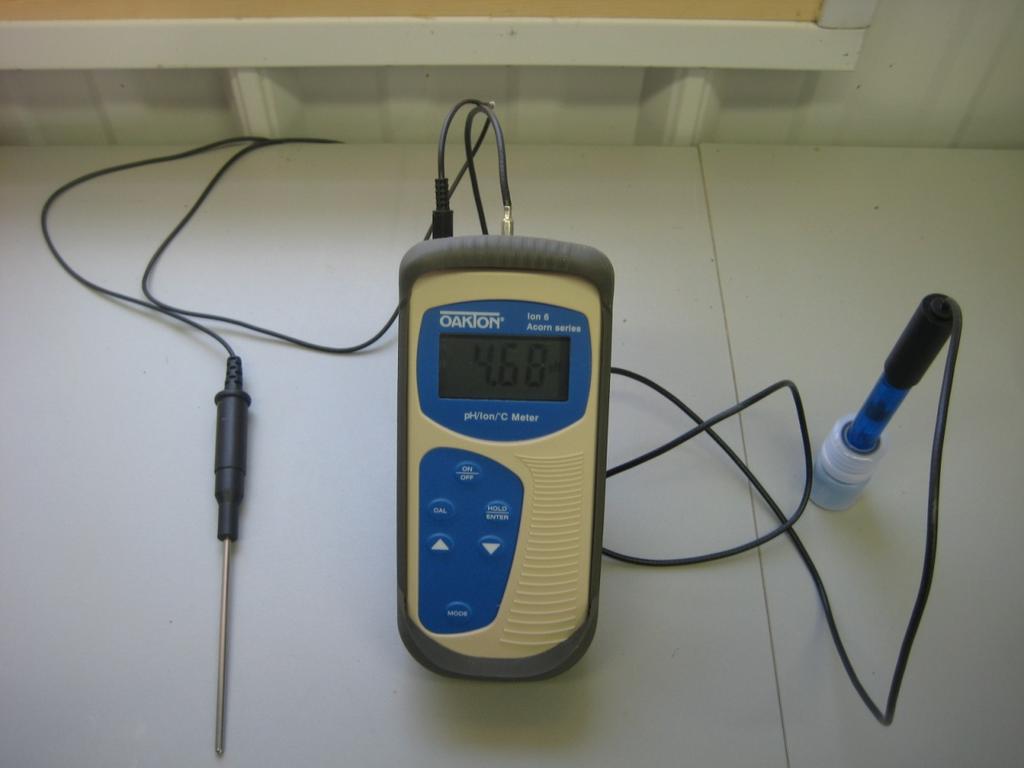 8.3. ph meter ph electrode Temperature probe ph meter 9.