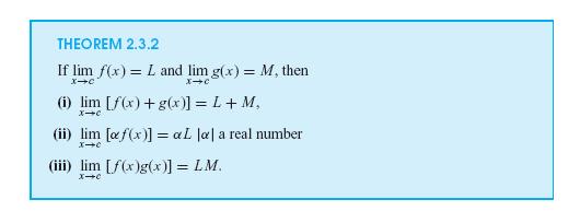 Limit Theorems The following