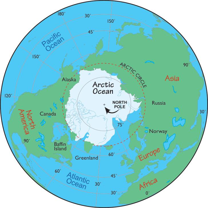 Arctic Elevation Data Incredibly