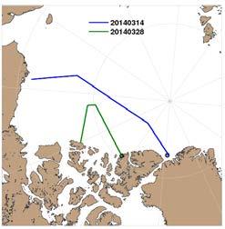 Laxon NASA IceBridge Laxon Line 2014 NASA IceBridge Mean Bias RMSE R 3-14-14 2.07 ACNFS 2.92 0.86 1.04-0.15 NASA 2.31 0.25 0.60 0.74 ESA 2.33 0.26 0.53 0.