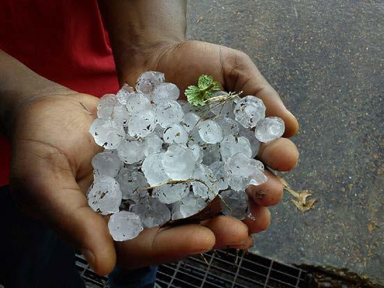Hail in Russell County 1/1/96-10/31/13 Frequency: Hail has occurred at least twice a year every year since 1996