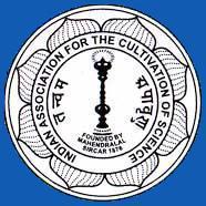 Indian Association for the Cultivation of Science Department of Theoretical