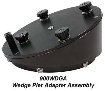 Hi-Lo Latitude Wedge Pier Adapter Assembly for 0-20 or 68-88 Latitude North or South (900WDGA) If your latitude is between 20 north and 20 south or between 68 and 88, either north or south, this