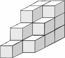 Solve simple problems such as: How many unit cubes are there in this shape? What is the surface area?