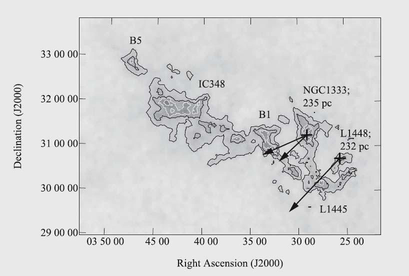 Perseus molecular cloud NGC
