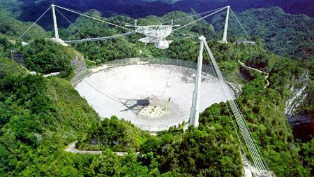 Arecibo Radio Telescope 305 m dish