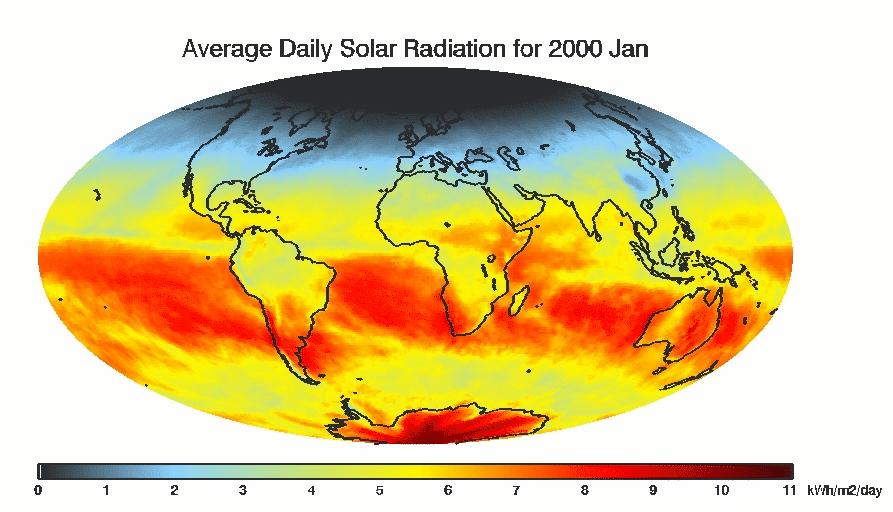 NASA Historical Data Sets Data sets spanning January 1983 to present Long-term satellite-based analysis of clouds, solar energy, and temperatures, 1 o x1 o resolution Satellite/ground-based