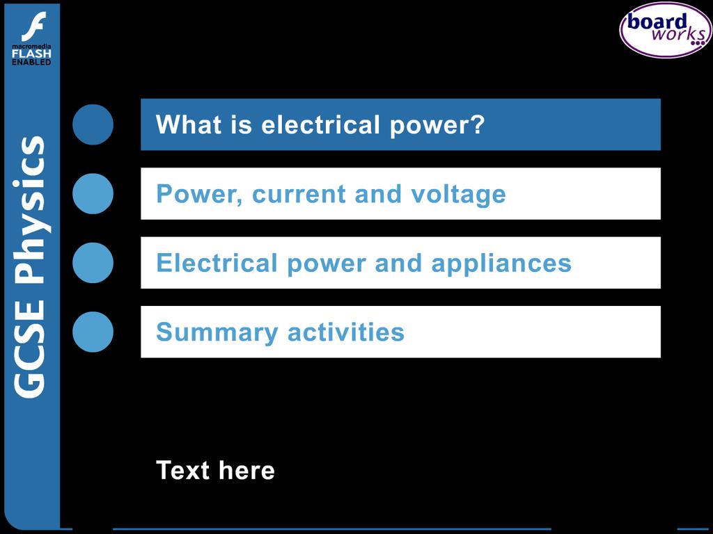 Electrical Power 2 of