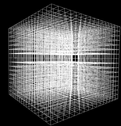 Twister simulation Divide region into 3D grid Identify