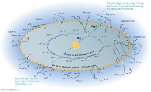 The Yearly Motion of the Sun on the Celestial Sphere What s really going on here? Is it the Sun that is moving?