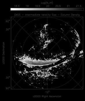 (2008, 2010): correlation between spiral arm activity and HI halo clouds